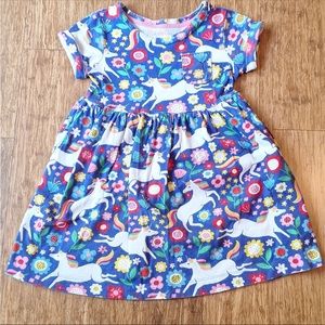 ****ISO unicorn 🦄/ rainbow 🌈 mini Boden dress size 5-6